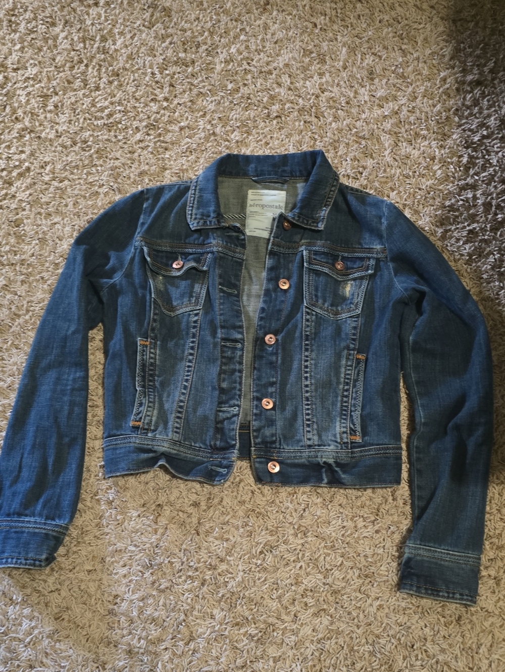 Women's Dark Blue Denim Jacket